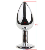 Large Jewelry Stainless Steel Butt Plug