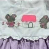 Embroidered BabyDoll Dress Lil Mouse Clearance