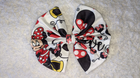 Mouse Boutique Fabric Hair Bow