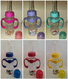 Dog Paw 9oz Baby Bottle with  ADULT Teat & handles