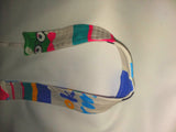 Book Worm Matching Fabric Pacifier Clips Clearance