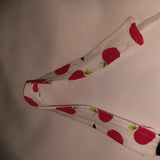 APPLE HARVEST Matching Fabric Pacifier Clips