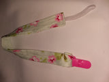 A TOUCH OF SPRING Matching Fabric Pacifier Clips - 17" pc1870