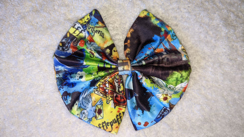 Wizard Boutique Fabric Hair Bow