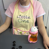 Adult Little One Double Sided Bib with pocket