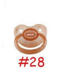 Red Sparkle New Large Sparkle Color Adult Pacifier