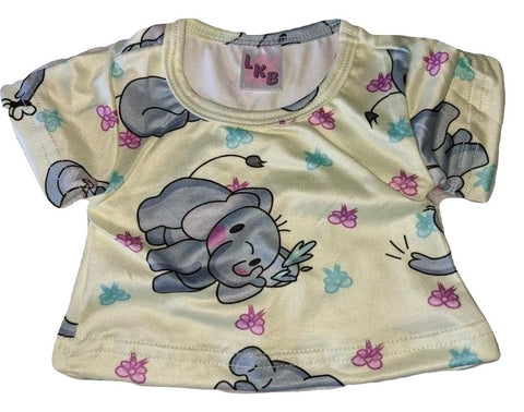 ELLIE THE ELEPHANT Stuffy Matching Shirt Clearance