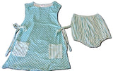 * DISCONTINUED Stripes & Dots Matching Swing Top Shirt Dress Clearance 3x only