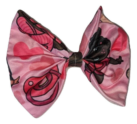 Lil Princess MATCHING Boutique Fabric Hair Bow Clearance