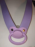 Pacifier Gag New ABDL Adult Pacifier Gag Purple