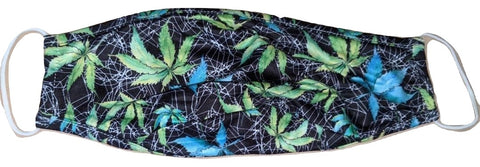 SHADES OF CANNABIS Matching Adult Face Masks