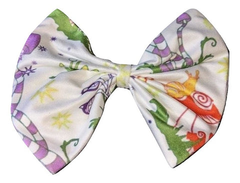 MUSHROOMS MATCHING Boutique Fabric Hair Bow