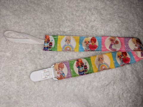 Precious Moments HAND CRAFTED PACIFIER DUMMY CLIP - 10"-12"