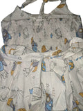 SMOCK Lil One Embroidered Space Smock Halter Summer Dress * LOOK AT MEASUREMENT Clearance xxs xs