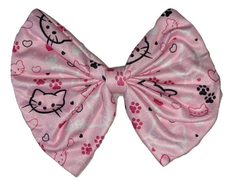 Pretty Kitty MATCHING Boutique Fabric Hair Bow