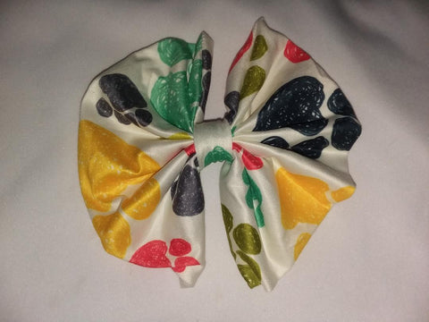 PUPPY PAWS MATCHING Boutique Fabric Hair Bow Clearance