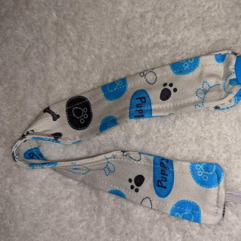 LIL PUP Matching Fabric Pacifier Clips