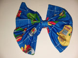 Ultra Puppy Arcade Gamer MATCHING Boutique Fabric Hair Bow Clearance