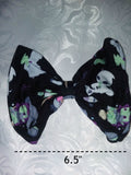 Tiny Terrors MATCHING Boutique Fabric Hair Bow